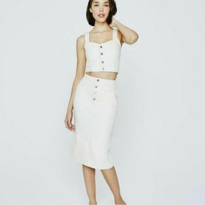 AG Denim crop top- NWT